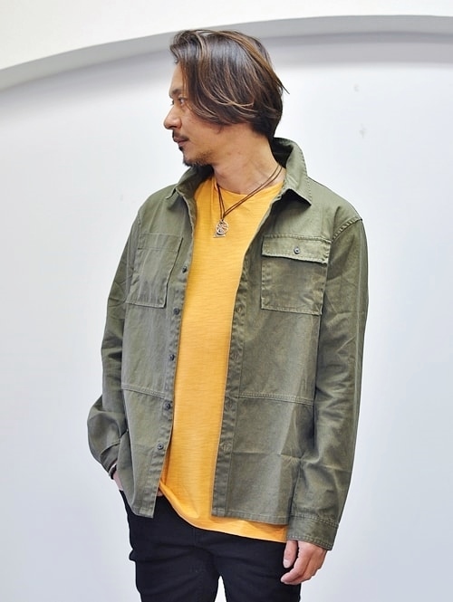 Roamers Redwood Military Jacket in Olive