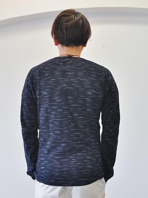 DSTREZZED コットンニット  D.NAVY