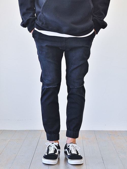 ZANEROBE Sureshot Jogger Damage Black 日本モデル ダメージ