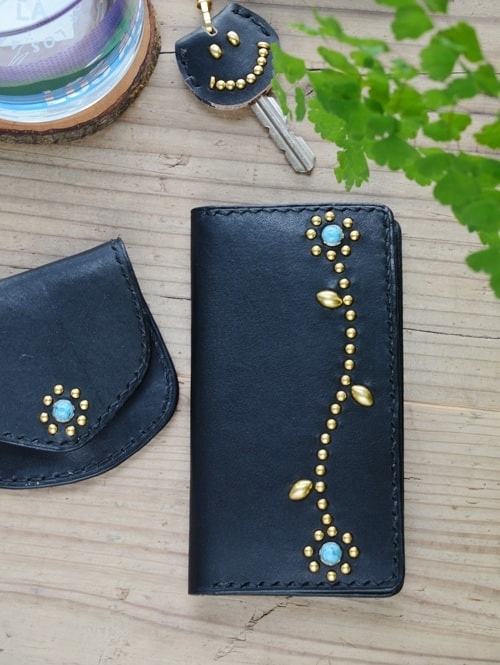 【オーダー生産 予約 】CROSSED ARROWS FLOWER PASS CASE