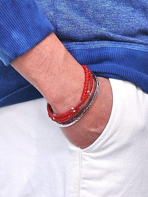 WAKAMI  トリプル　ブレスレット RED