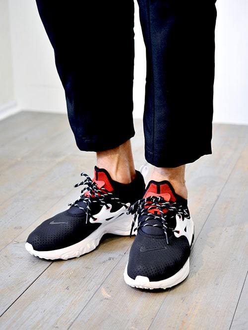 NIKE 数量限定 PRESTO REACT Black/Phantom University RED