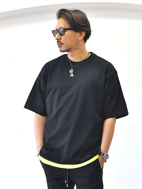 SERGEANT ヘビーウエイトボックスTシャツ BLACK 再入荷