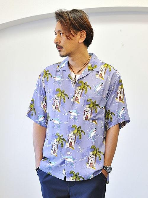 CHAH CHAH アロハシャツ