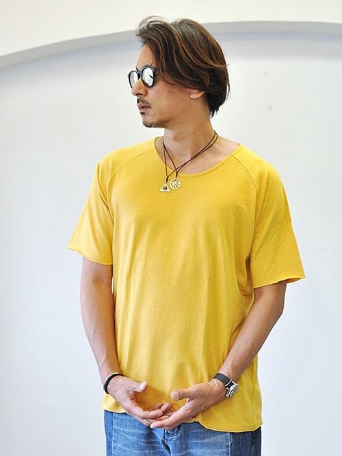 LIFE IS ... ラフネックTシャツ Masterd