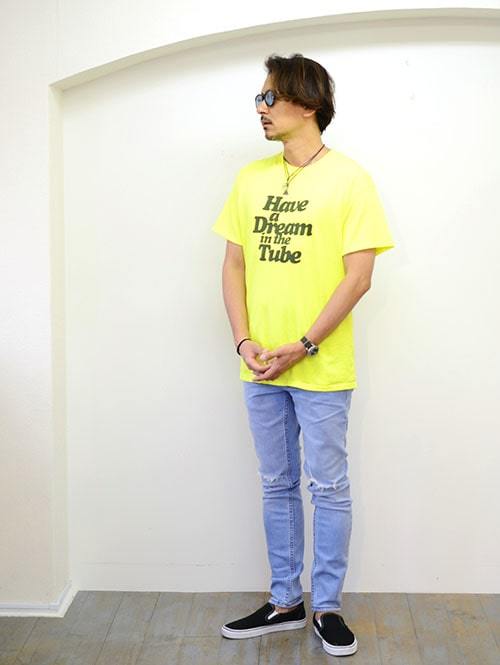 OFF SHORE 「SAFARI」掲載DREAM TEE　Neon