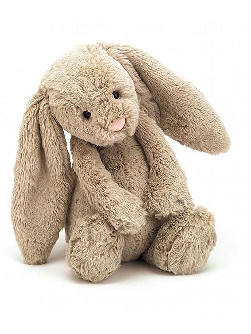 【 Mサイズ /31cm 】Bashful Beige Bunny Medium　BAS3BN　バシュフル ベージュ　バニー　うさぎのぬいぐるみ