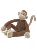 Jellycat Slackajack Monkey Small サル　さるのぬいぐるみ　手足の長いサル