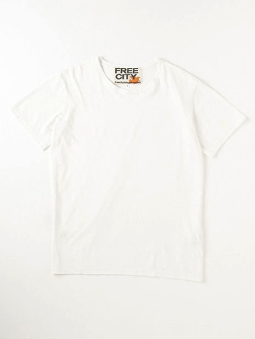 FREE CITY TRIANGLE　PACH TEE　WHITE