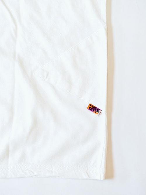 FREE CITY TRIANGLE　PACH TEE　WHITE