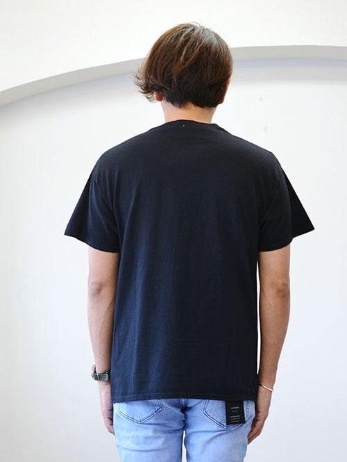 OFF SHORE Gradation Logo Tee BLACK