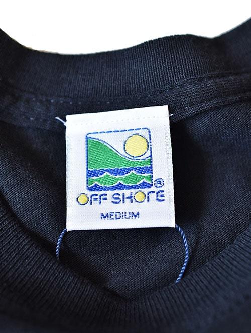 OFF SHORE Gradation Logo Tee BLACK