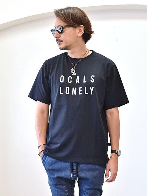 LONE WOLFS SURF OCALS LONELY TEE BLACK