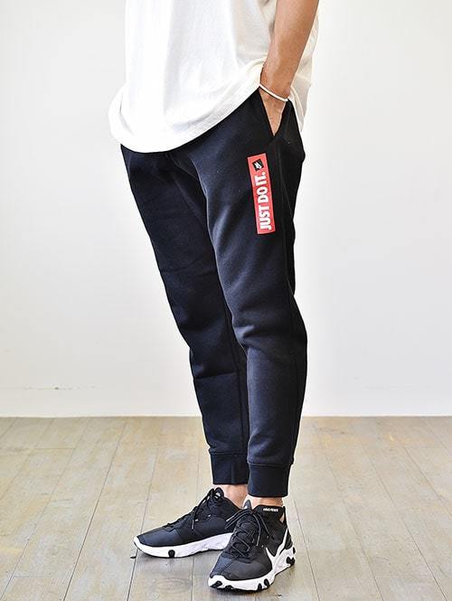 NIKE Jdi Logo フリースジョガー Black