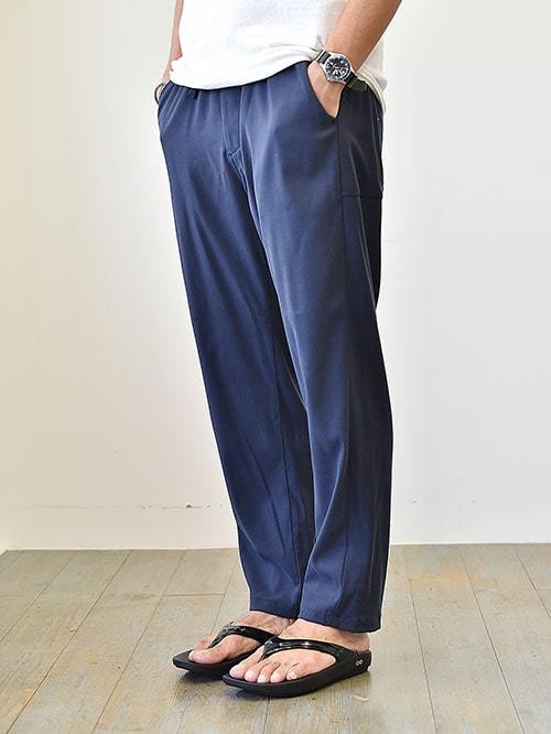 LAMOND リラックスパンツ NAVY