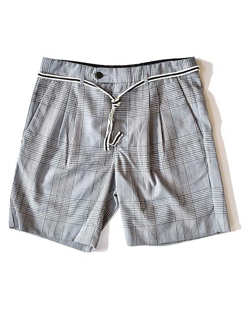 ZANEROBE  Tailo Plaid Short Grey