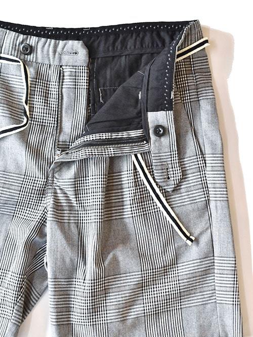 ZANEROBE  Tailo Plaid Short Grey