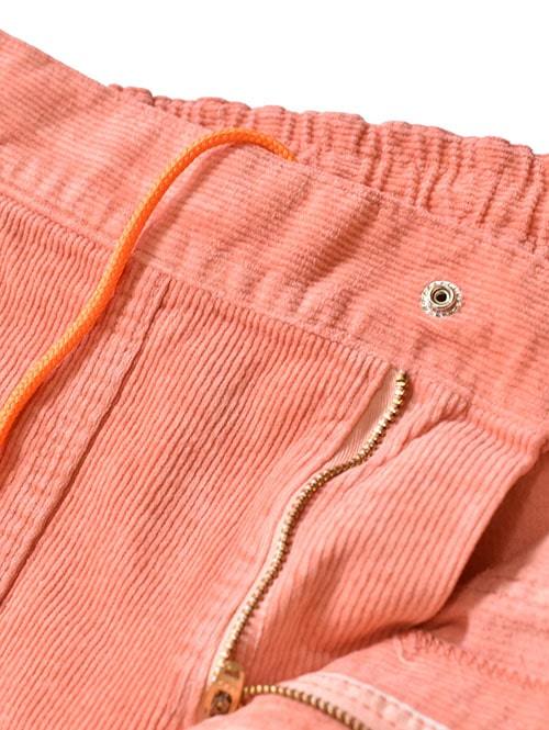 OFF SHORE CORDUROY SHORTS　SALMON