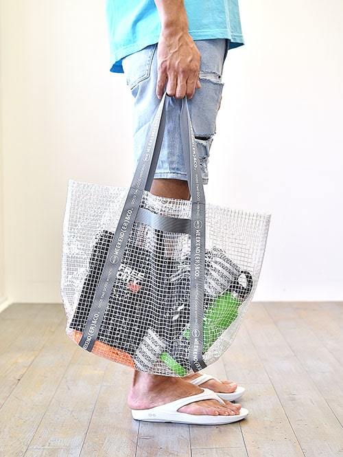 WEEKEND(ER) クリアービーチバッグ GREY
