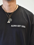 Aloha Got Soul エトフ別注　LOGO TEES　BLACK