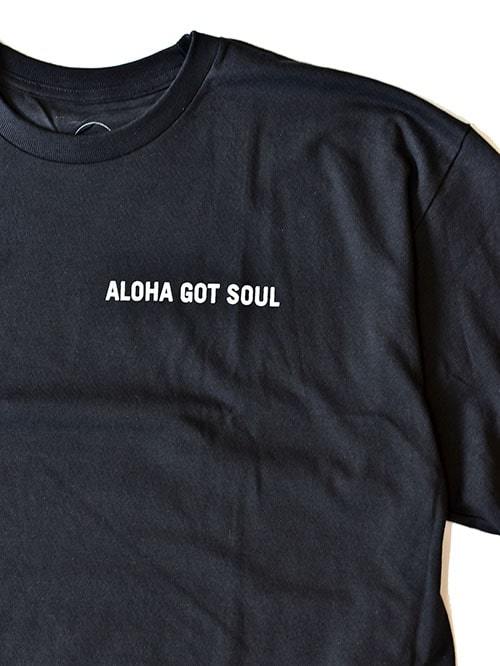 Aloha Got Soul エトフ別注　LOGO TEES　BLACK