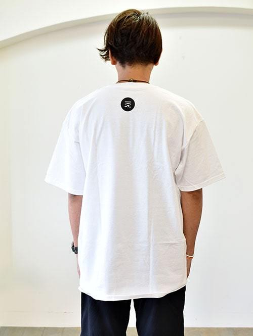 Aloha Got Soul エトフ別注　LOGO TEES　WHITE/BLACK