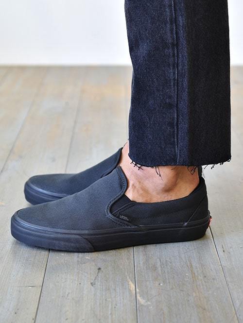 VANS 限定 MADE FOR THE MAKERS Classic Slip-on U ALL BLACK