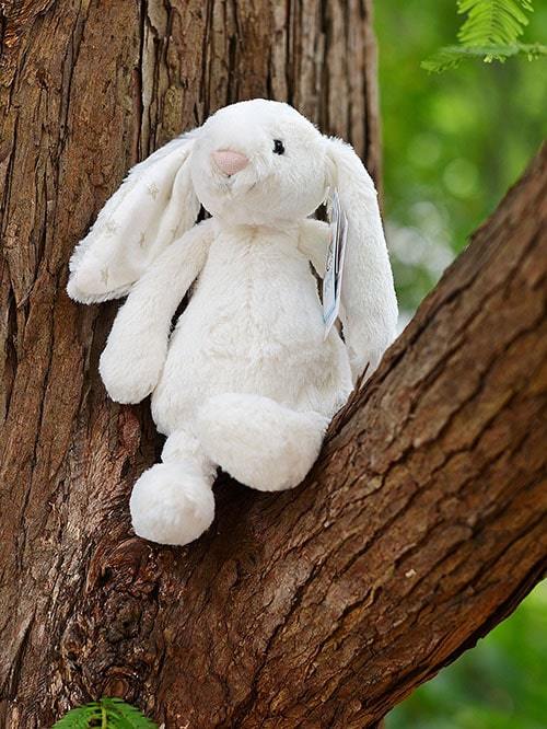 Sサイズ/18cm 】Jellycat Bashful Twinkle Bunny Small 18センチ 星耳 