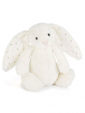 【Sサイズ/18cm 】Jellycat Bashful Twinkle Bunny Small 18センチ　星耳 ウサギ　S サイズ　BASS6TW