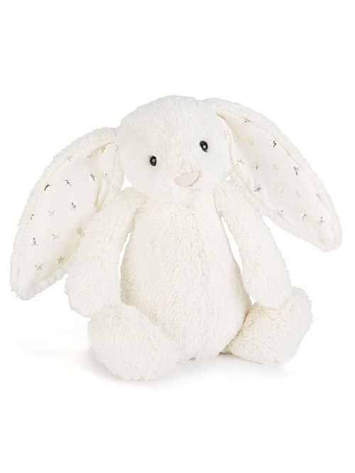 【Sサイズ/18cm 】Jellycat Bashful Twinkle Bunny Small 18センチ 星耳 ウサギ S サイズ BASS6TW