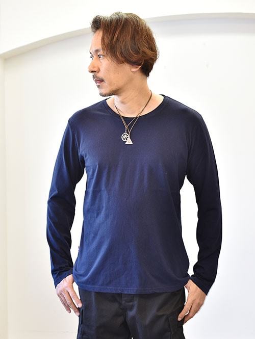 FREE CITY TRIANGLE PACH ロングスリーブTシャツ Navy