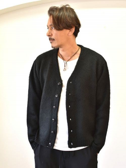 TOWN CRAFT CARDIGAN BLACK