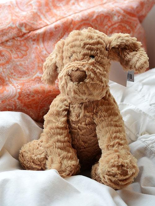 Jellycat Fuddlewuddle Puppy Medium　FW6PP ファドルウードル　パピー　犬　いぬのぬいぐるみ