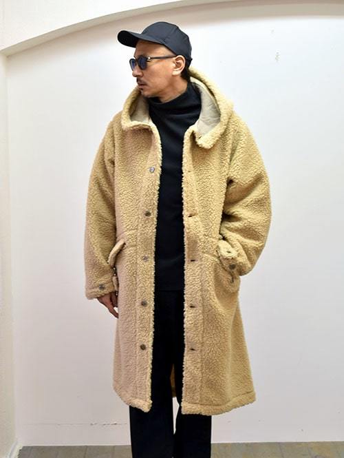 LAST HEAVY Hooded Fishtail - Tan Sherpa