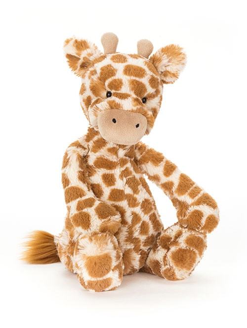 【Mサイズ】Jellycat Bashful Giraffe Medium キリンの縫いぐるみ BAS3GN