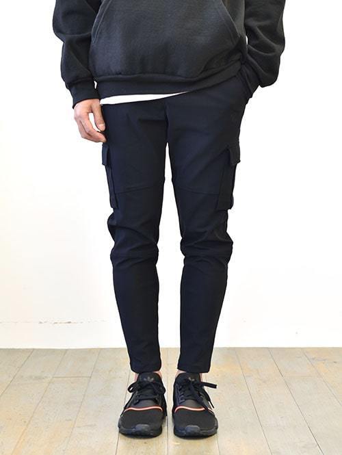 SALUTE HELM ストレッチカーゴジョガー パンツ BLACK 再入荷