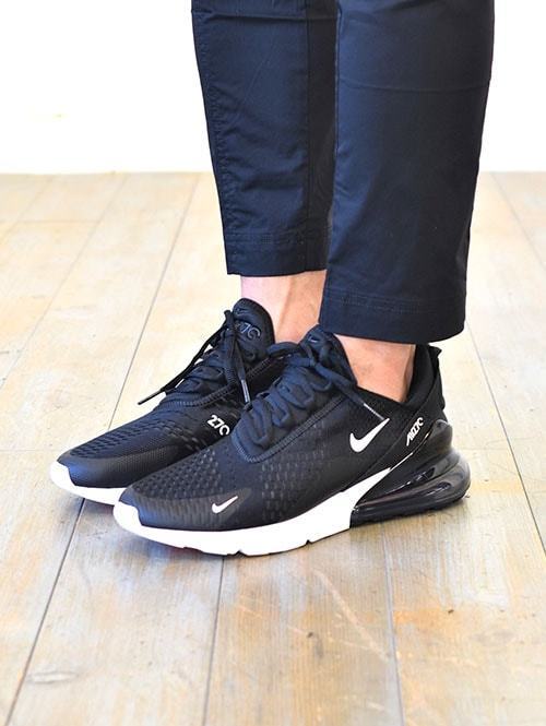 NIKE AIR MAX 270 BLACK/ANTHRACITE-WHITE-SOLAR RED