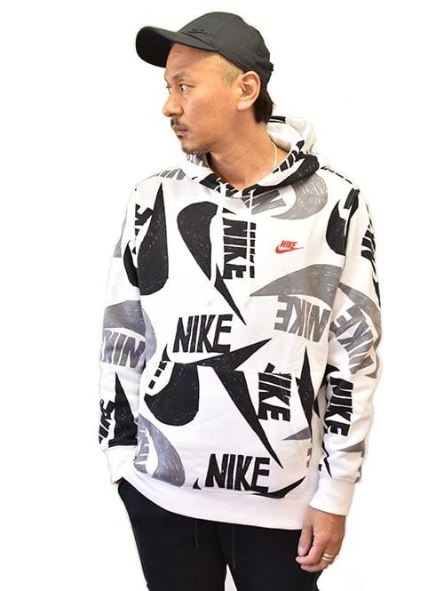 NIKE クラブ パーカー ホワイト