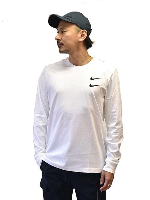 NIKE ダブルスウォッシュ ロングスリーブTシャツ WHITE