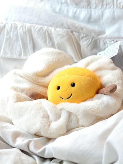 Jellycat Amuseable Fried Egg A2E 目玉焼き フライドエッグ めだまやき タマゴ たまごのぬいぐるみ 卵