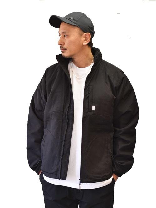 CARHARTT ジップアップジャケット BLACK / CAMO