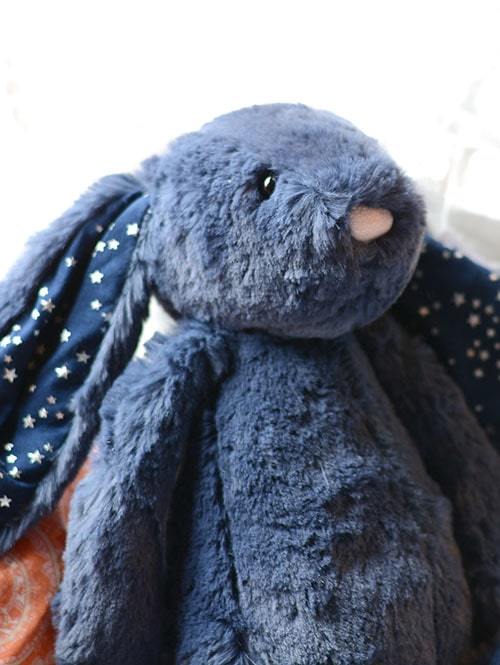 【 Mサイズ /31cm 】Jellycat Bashful Stardust Bunny　スターダスト　バニー　星耳　うさぎ　ぬいぐるみ