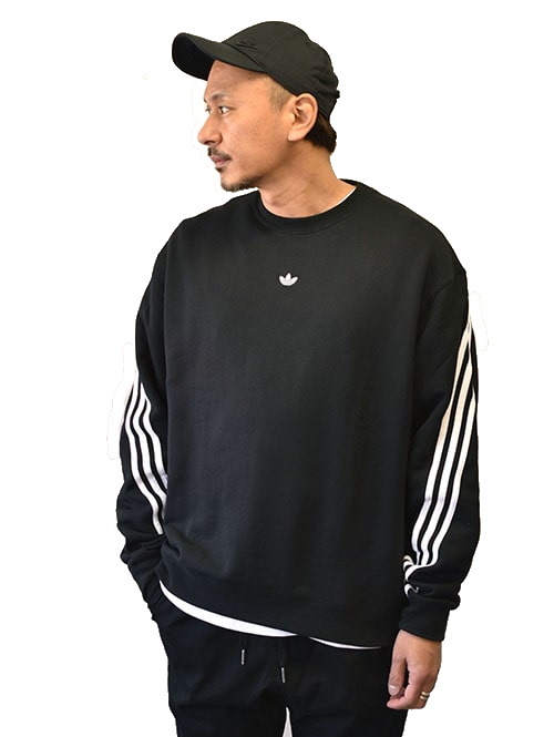 Adidas ORIM 3STRIPE WRAP CREW BLACK