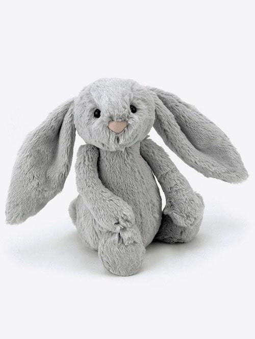 【 Mサイズ /31cm 】 Bashful Silver Bunny　うさぎの縫いぐるみ