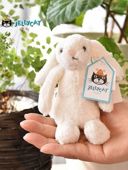 Jellycat Bashful Cream Bunny Baby