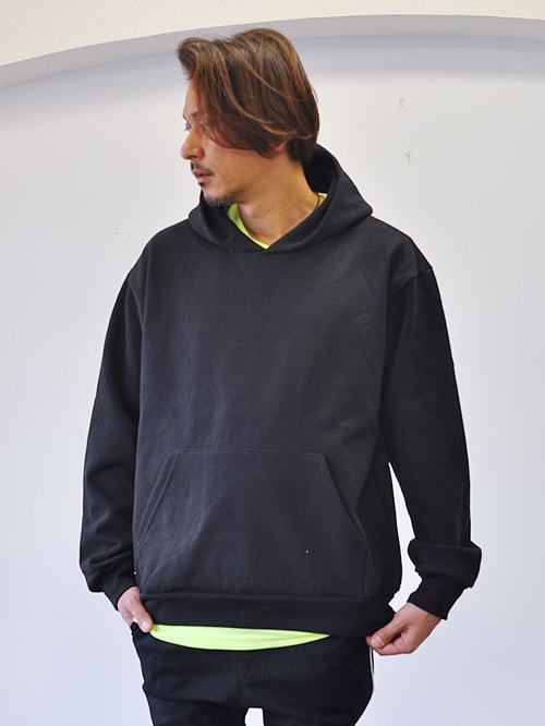 LA APPAREL 14.0oz Pullover Parka Black