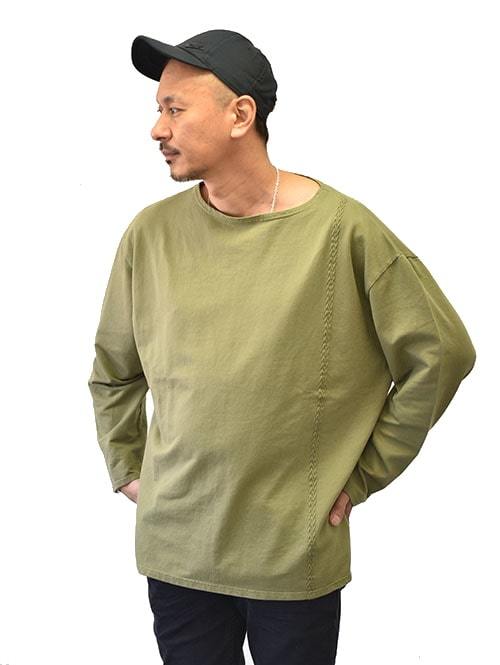 CAL O LINE ブレイドライン　ロングスリーブTシャツ　OLIVE DRAB