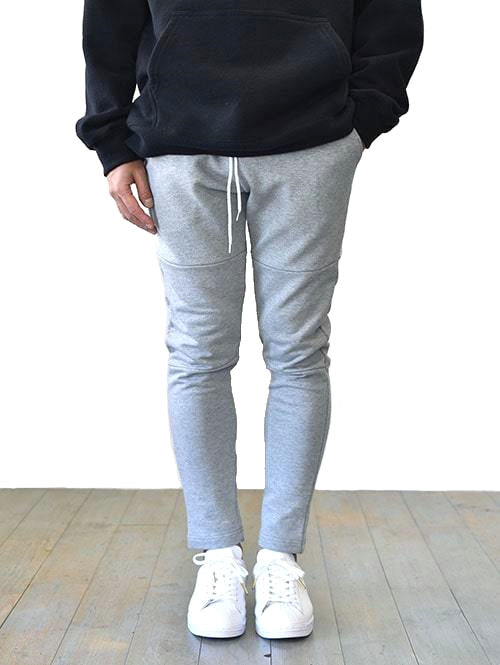 SERGEANT スエットメッシュ ラインジョグパンツ グレー 再入荷