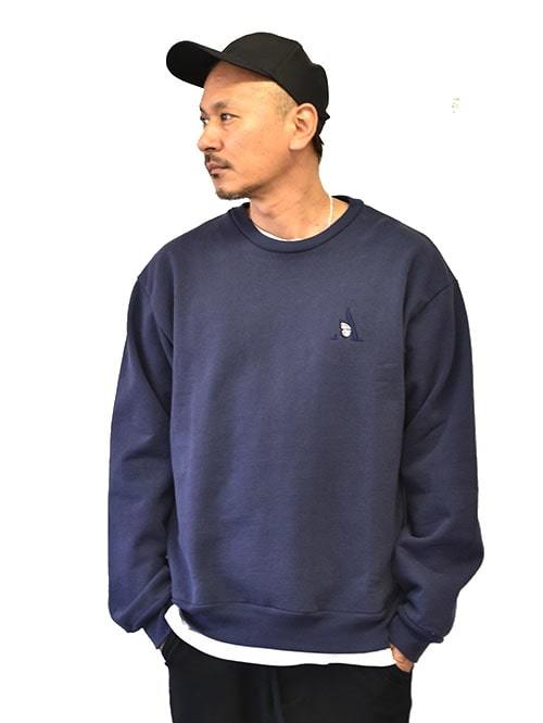WARAIRE CREWNECK SWEATSHIRT NAVY