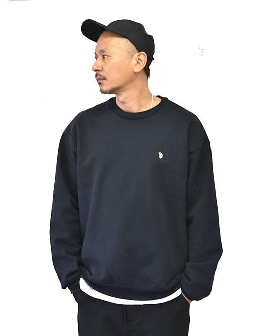 WARAIRE CREWNECK SWEATSHIRT BLACK